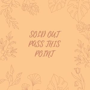 Sold Out Pass this Point